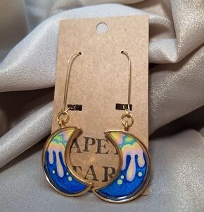 Hand painted earrings